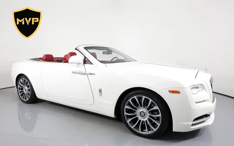 2021 Rolls-Royce Dawn, white exterior, for rent in Miami
