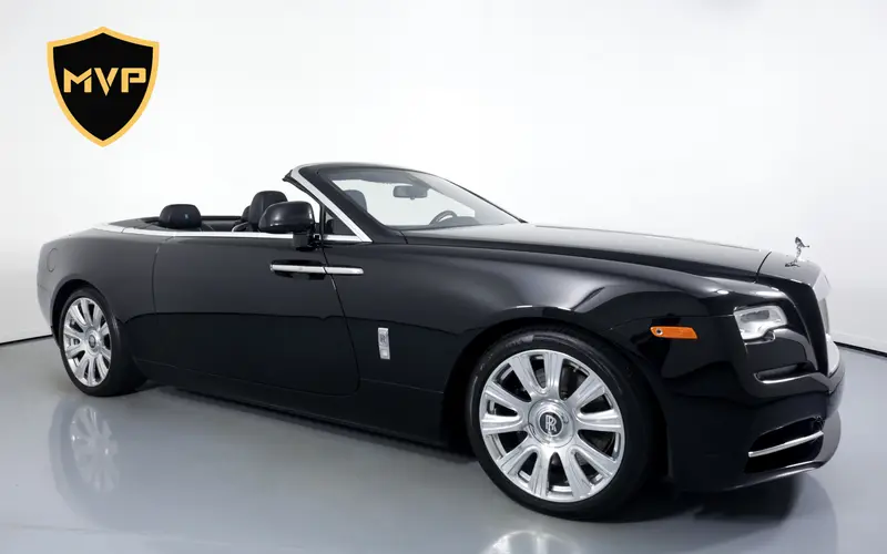 2022 Rolls-Royce Dawn, black exterior, for rent in Miami