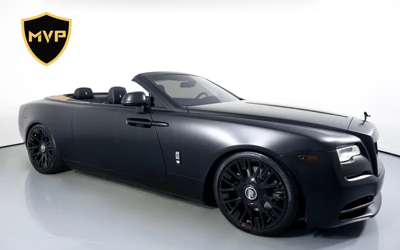 2022 Rolls-Royce Dawn, black exterior, for rent in Miami