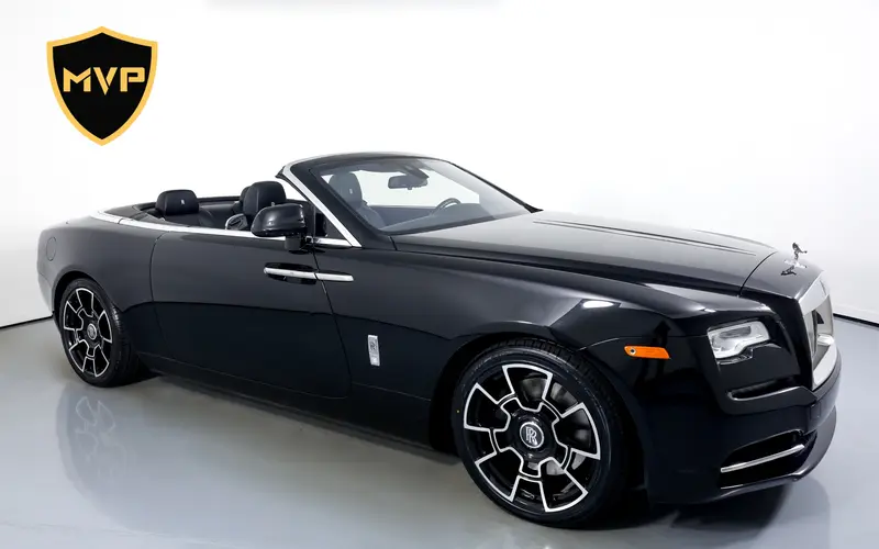 2022 Rolls-Royce Dawn, black exterior, for rent in Miami