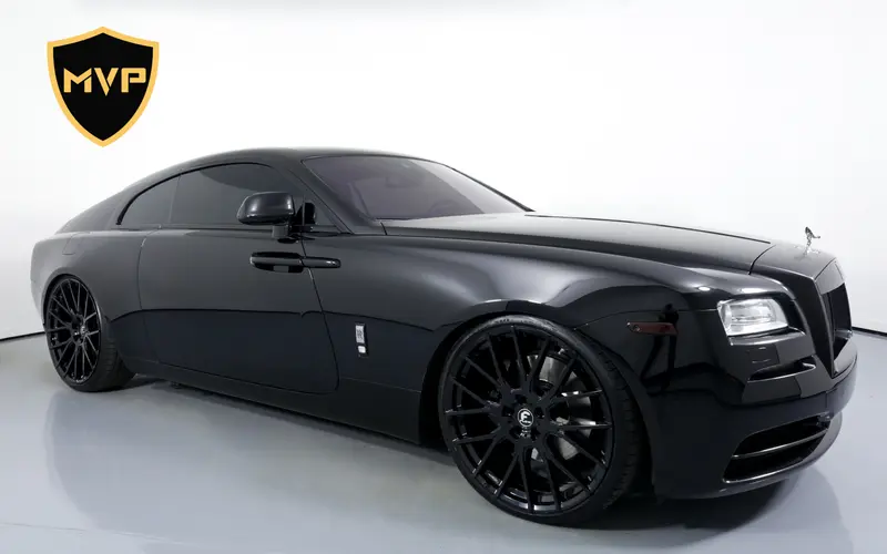 2022 Rolls-Royce Wraith, black exterior, for rent in Miami