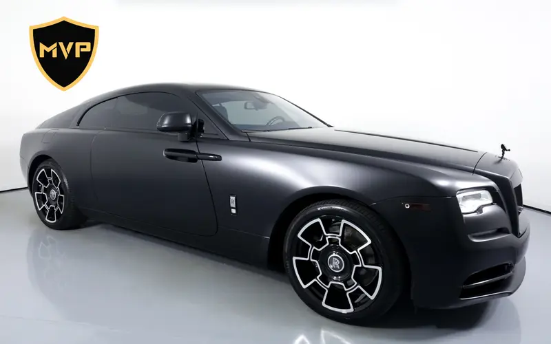 2022 Rolls-Royce Wraith, diamond black exterior, for rent in Miami