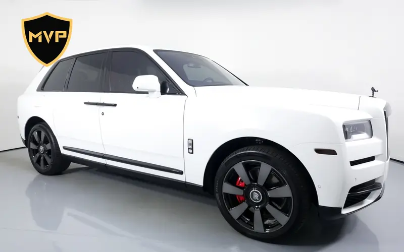 2023 Rolls-Royce Cullinan, satin white exterior, for rent in Miami