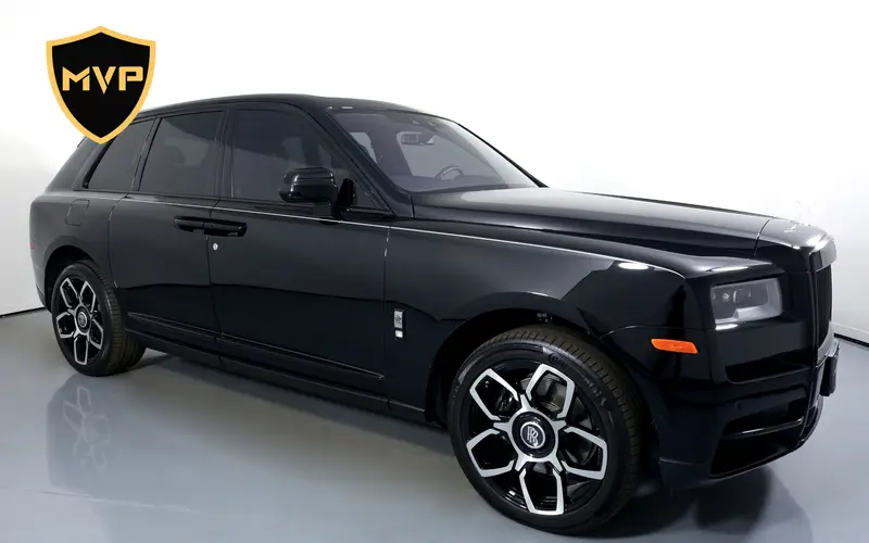 2023 Rolls-Royce Cullinan, black exterior, for rent in Miami