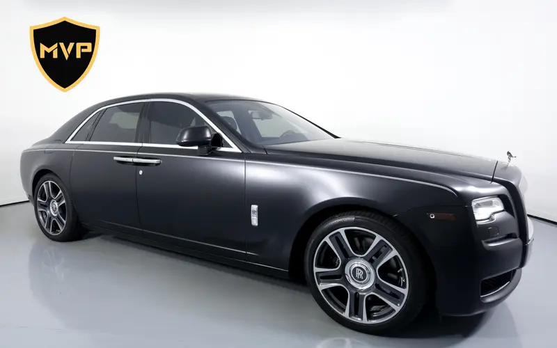 2023 Rolls-Royce Ghost, black exterior, for rent in Miami