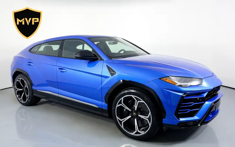 2024 Lamborghini Urus S, blue exterior, for rent in Miami