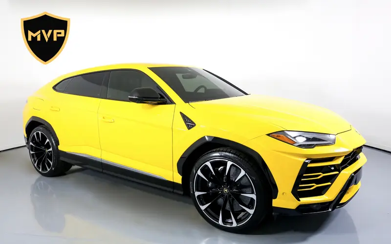 2024 Lamborghini Urus S, yellow exterior, for rent in Miami